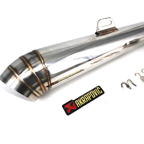 Hot sale Grade A universal 51mm stainless steel motorcycle modified exhaust pipe
