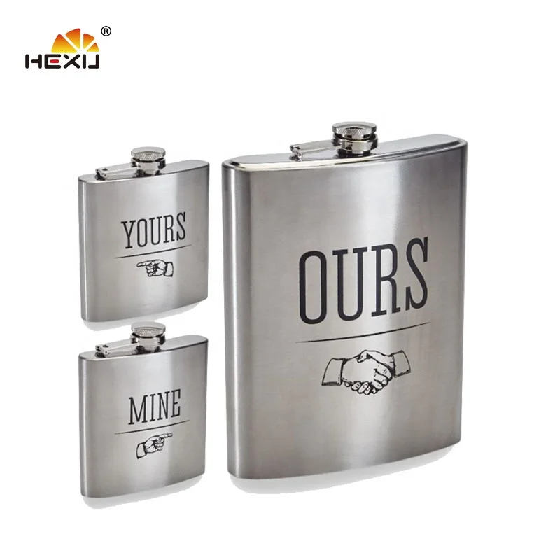 Custom Outstanding Metal Alcohol Travel 18oz Stainless Steel 500Ml Hip Flask