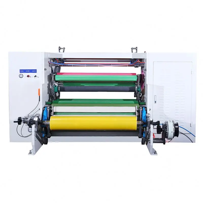 
adhesive tape slitter rewinder/transparent opp tape slitting machine/BOPP jumbo roll tape slitting rewinding machine 