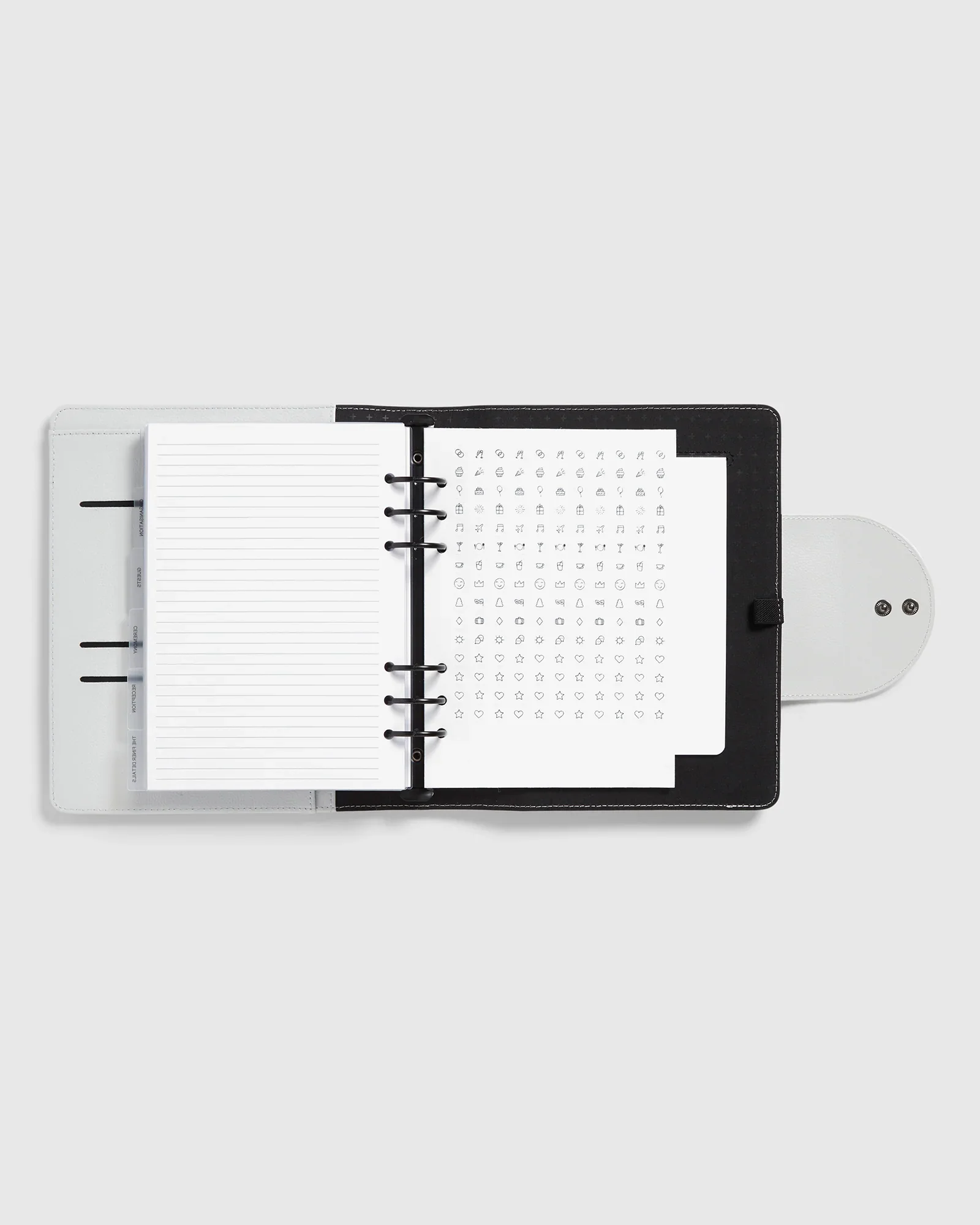 2024 design planner a6 binder budget planner magnetic planner