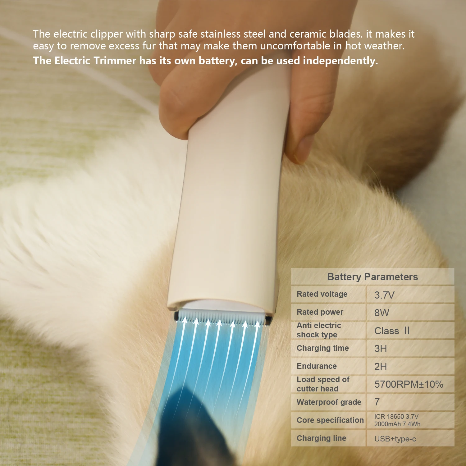 China Supplier Pet Grooming Kit Min Desibel Vacuum Pet Grooming Kit For Dogs And Cats