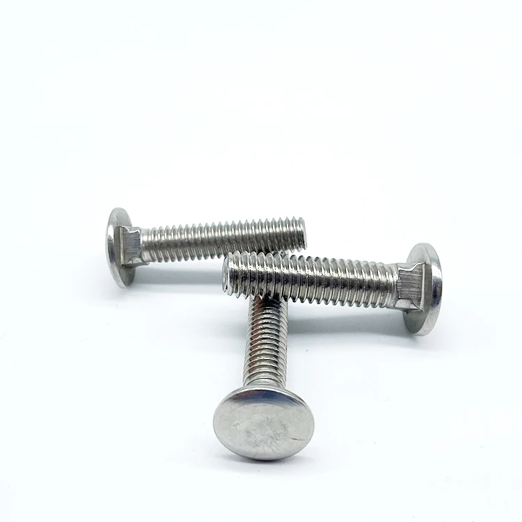 Carbon Steel Galvanized DIN603 Carriage Bolt Round Head Square Neck Bolt Mushroom Head Bolt