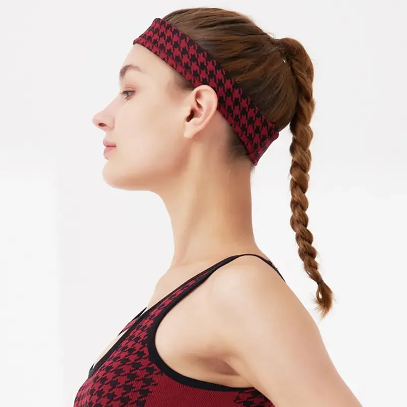 Wholesale Sport Yoga Fixed Hair Band For Women Girls Stretchy Athletic Workout Sweat Running Fitness Head band