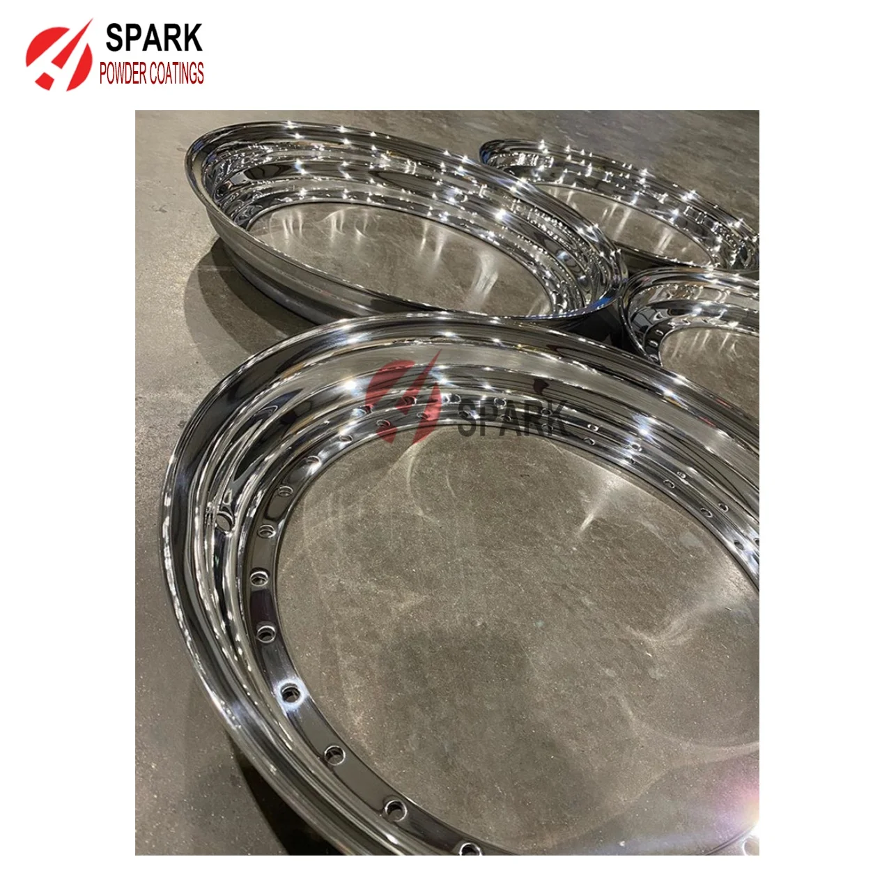 
Clear Effect Powder coating 