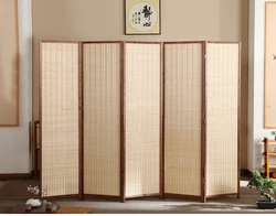 Chinese Hot Sell Bamboo Folding Room Screen Divider Office Partition