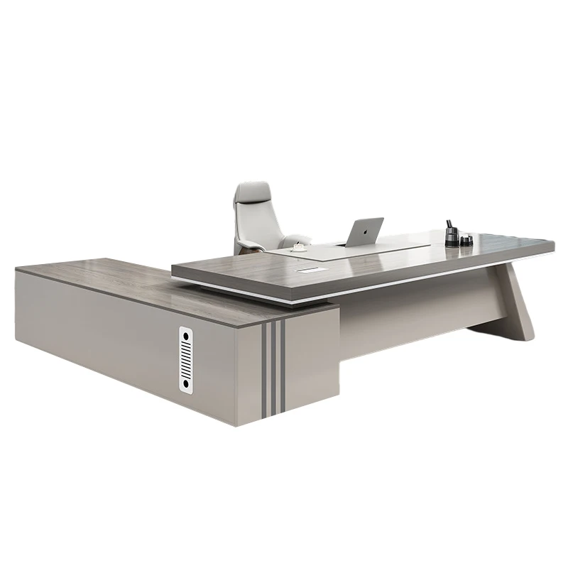 Top Manufacturers OEM Premium Modern Design Office Desk Furniture Popular wooden Boss Manager Executive Desk