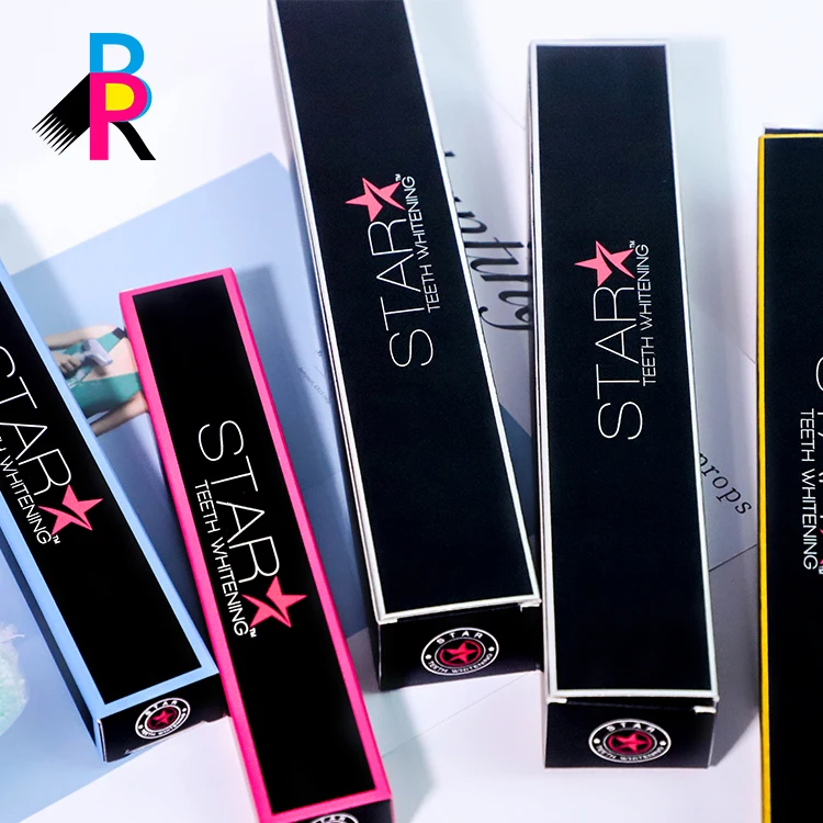 Мягкая на ощупь ламинированная Золотая фольга штамповка бумажная коробка для печати на заказ