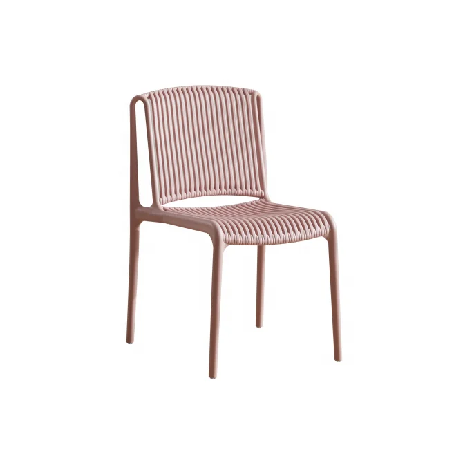 Best Selling Modern Coffee Shop Restaurant Dinning Chair High Quality Stackable PP Plastic Cafe Dining Chairs