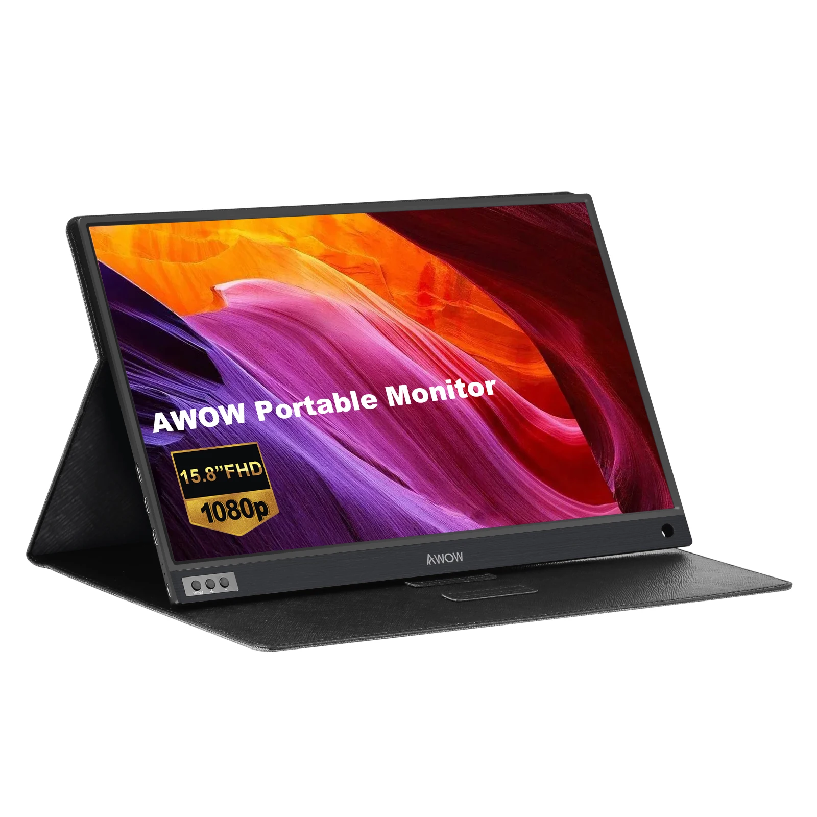 
AWOW 15.8 Inch 1080P IPS LCD Portable Display Monitor Portatil Screen Mini Portable Monitor 