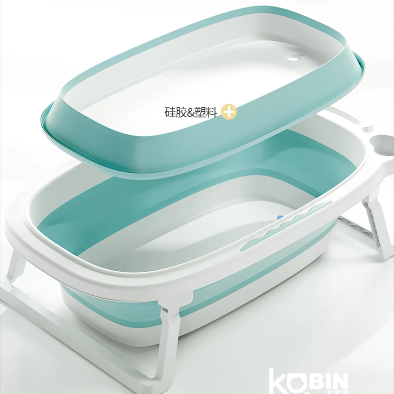 Large plastic bathtub children wholesale foldable baby bathtub