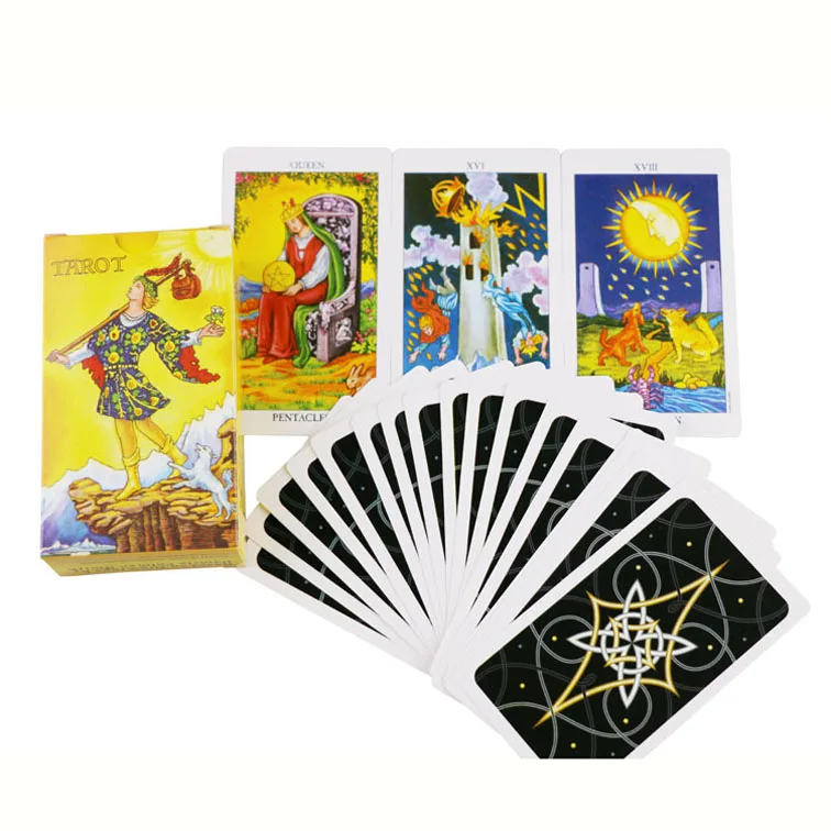 Personalized custom tarot card custom print playing cards wholesale tarot