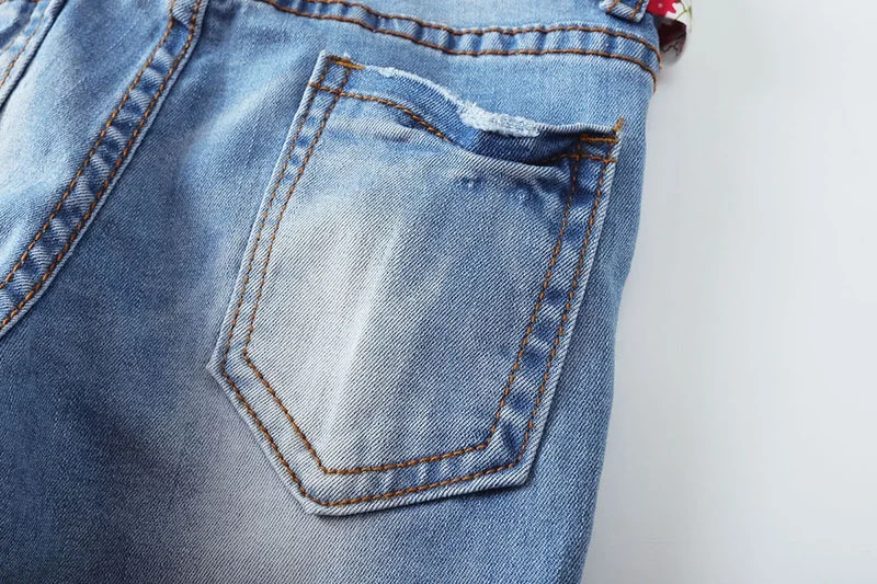 
Amazon hot sale 2021 latest design light blue kids girls casual clothing baby girl denim pants jeans 