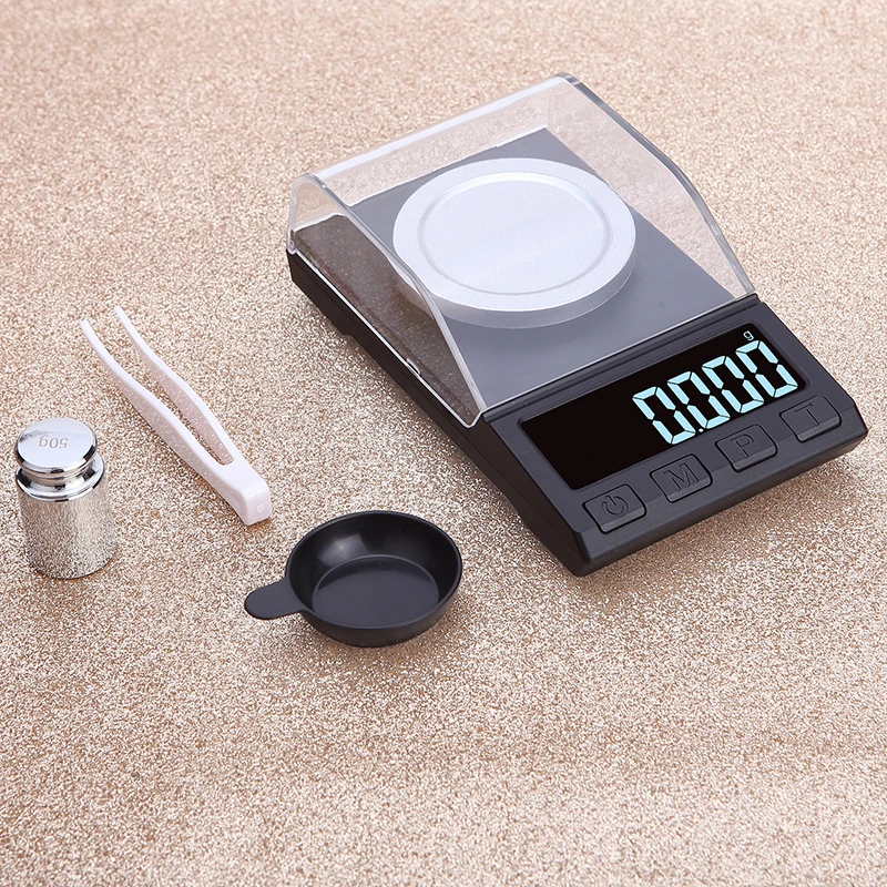 High Quality Mini Weigh Scale 10G 20G 50G 100G 200G Digital Jewelry Pocket Weighing Accurate 0.001G Carat Scales