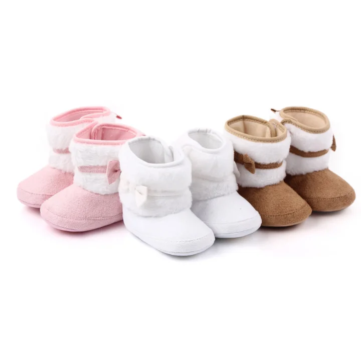 Winter Newborn Baby Shoes soft Anti-slip shoes Warm