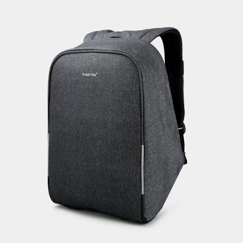Tigernu  new arrival Amazon hot selling outdoor laptop backpack pure color with lock for men antitheft laptop backpack wholesale