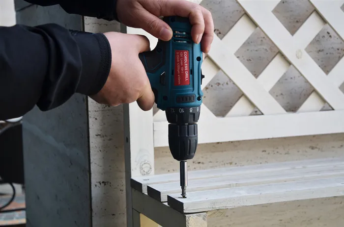 POWERHOUSE 12V Li-lon Battery 10mm Chuck Cordless Drill Set Machine