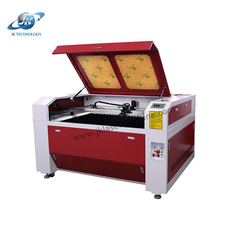 80w promotional easy operation wood acrylic PVC MDF board leather felt fabric CCD Camera Co2  laser cutting engraving machine