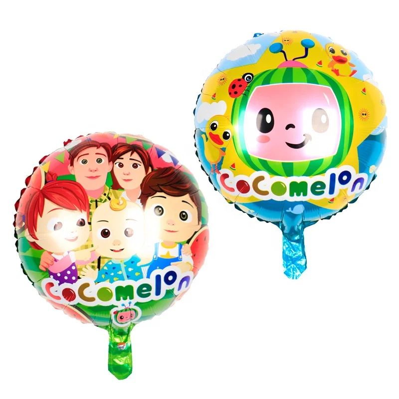 Гигантский набор Cocomelon воздушные шары из алюминиевой фольги детский душ мальчик девочка Фрукты украшения для дня рождения Детские игрушки Globos товары