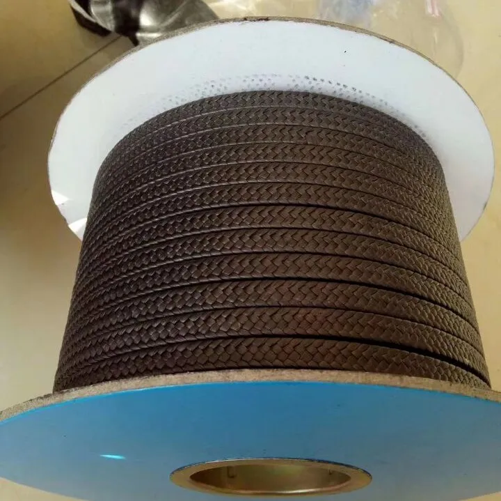 
 ПТФЭ графитовая плетеная компрессионная втулка, упаковка высокого давления  