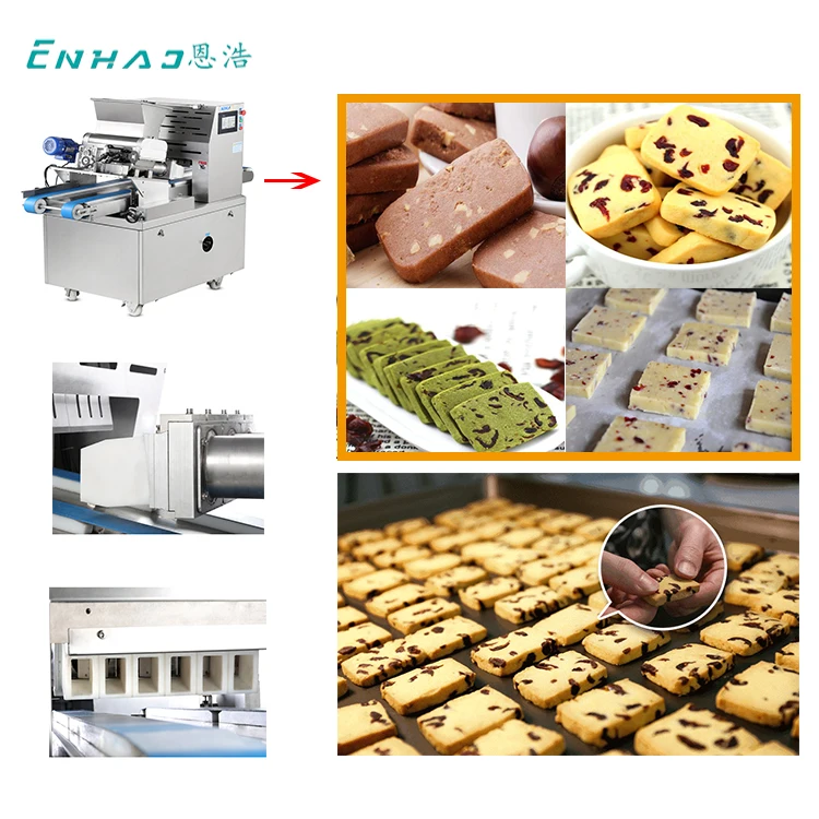 commercial Automatic Soft Biscuit Making Machine Cookies Production Line