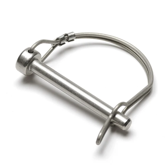 Customizable Zinc-Plated Spring Steel Snap & Locking Pin Standard Square Type Lockable Spring Steel Pin