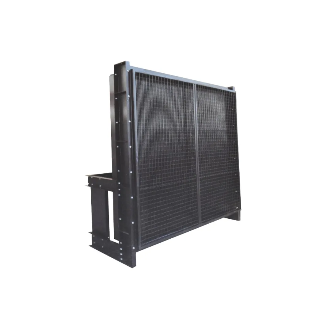 100L per min cnc machining hydraulic oil cooler aluminum heat exchanger