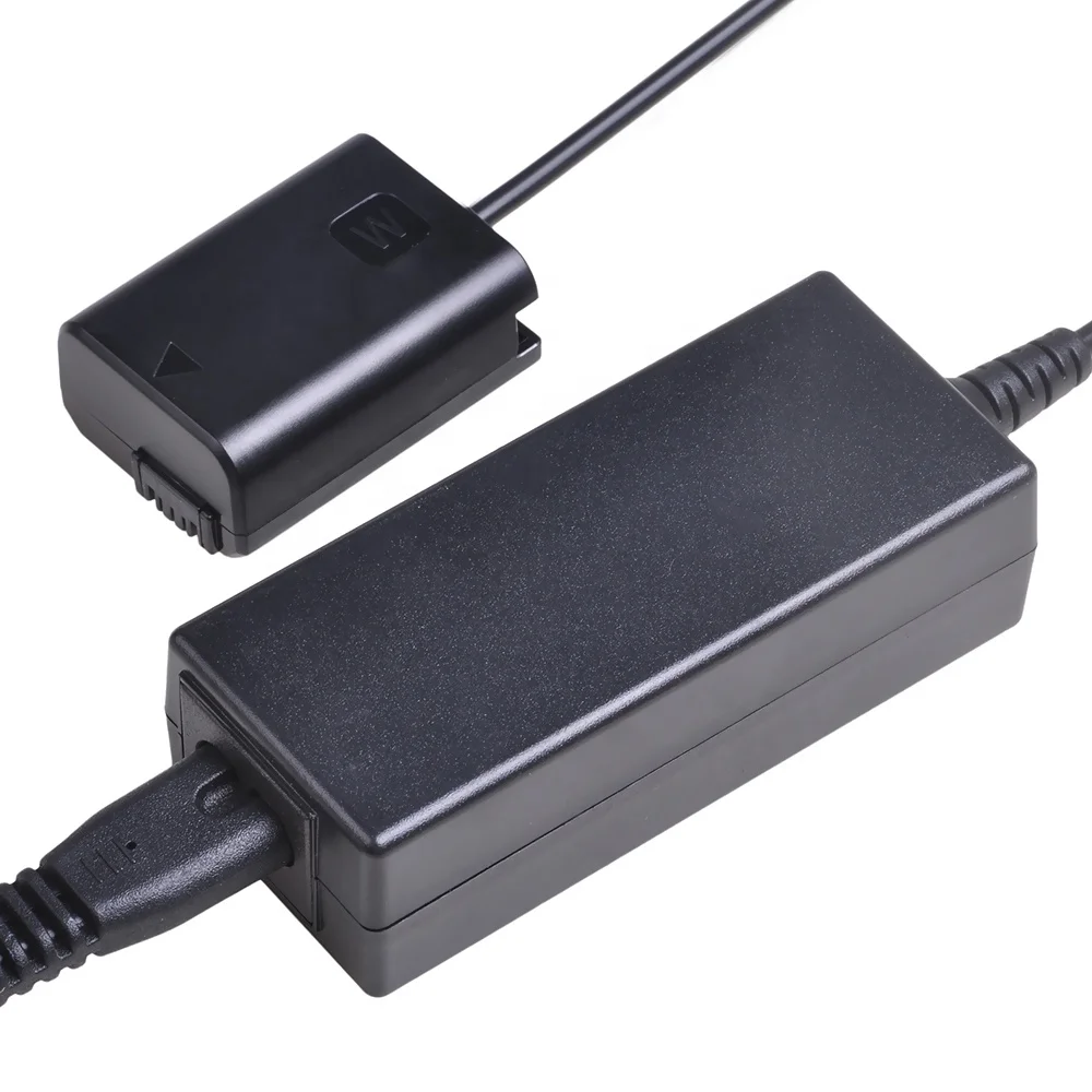 AC-PW20 ACPW20 NP-FW50 NPFW50 Camera Adapter for Sony Alpha 3 5 7 A7 A7ii A7S A7R NEX A33 A55 A65 A5000 A6000 A6300