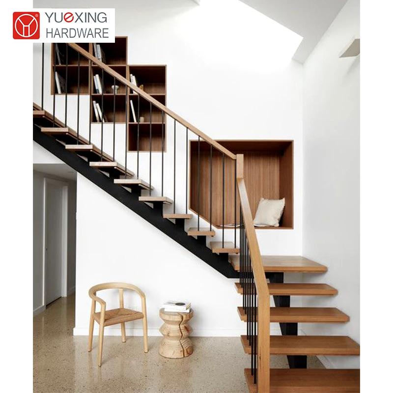 Space-Saving Mono Stringer Staircase: Maximizing Functionality in Compact Living Spaces