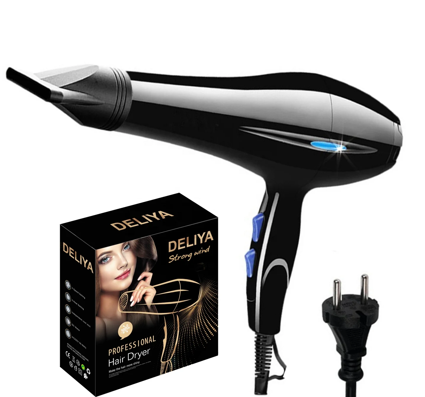 Горячая Распродажа 2020 профессиональный фен с капюшоном для дома отеля электрический двигателем постоянного тока оптовая