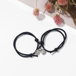 Shanmeng eachother пары привлекают пару небольших полос для мальчиков и подарки для подруг регулируемый браслет