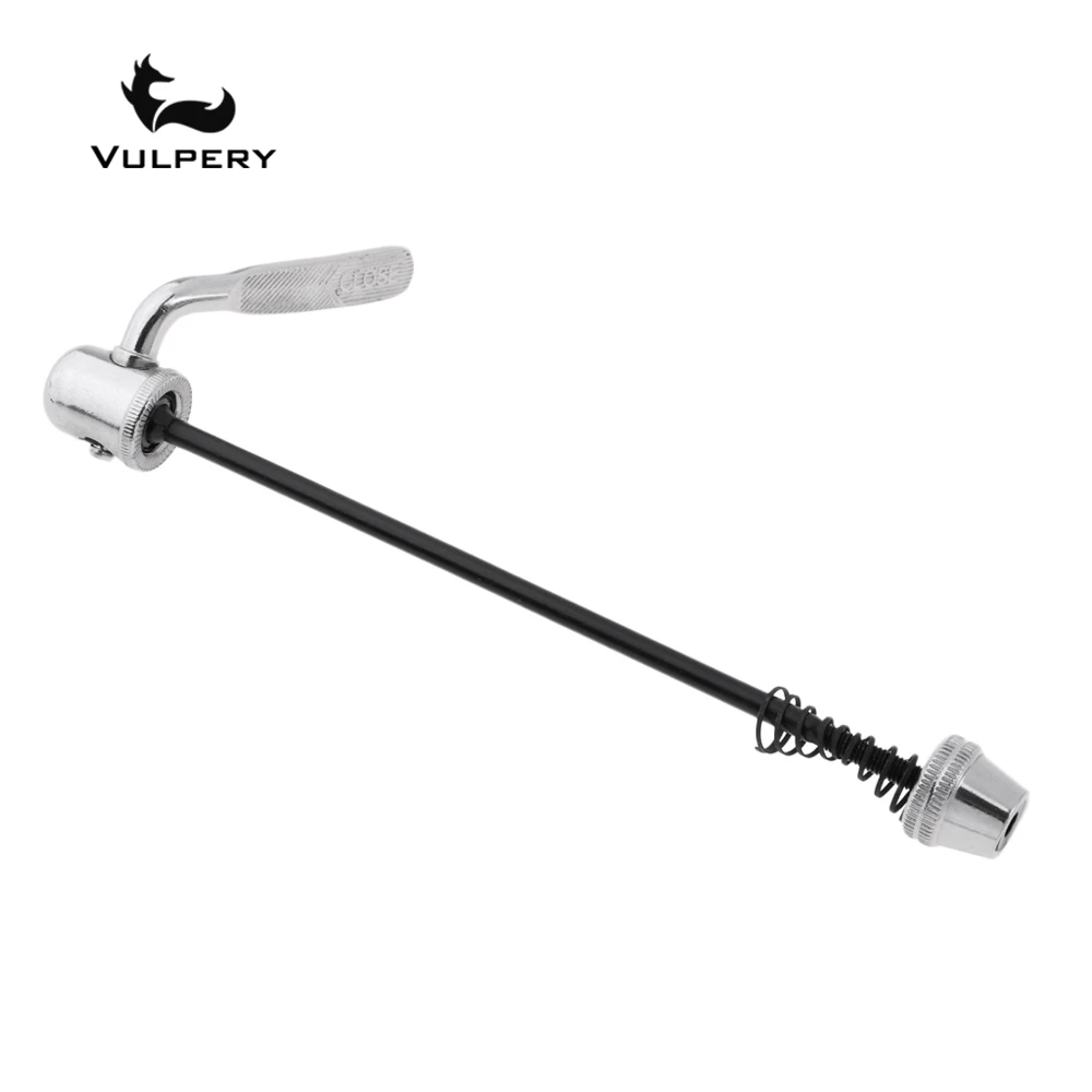 
165mm/6.5inch Steel Quick Release Skewer Bolt Lever for Indoor Bike Bicycle Trainer Boke Bicycle Cycling Back Rear Wheel Tires 