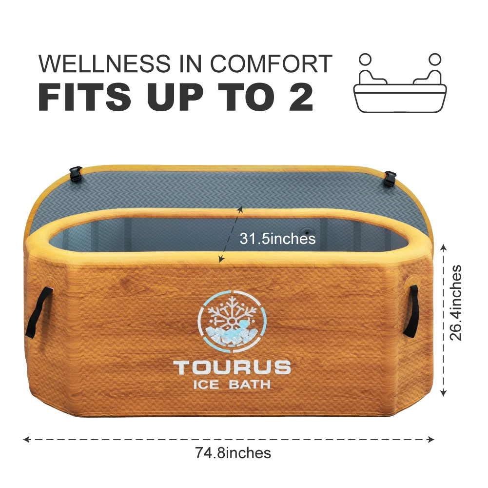 TOURUS Dropshipping OEM Good Selling Ice Bath Chiller 1Hp With Pump And Filter
