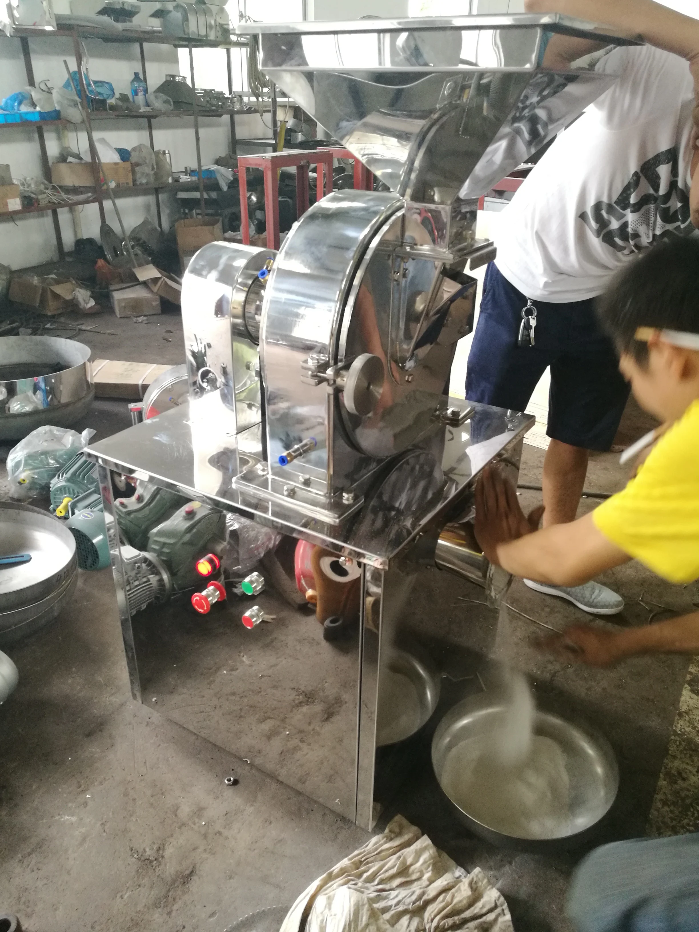 Dry chilli kava chilly grind machine spice chili masala powder grinding mill machinery