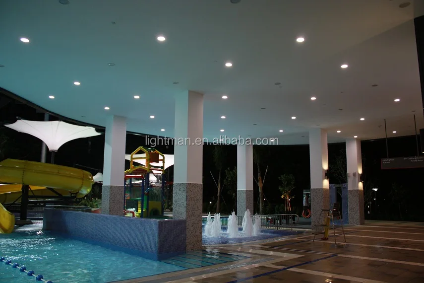 15w 20w 175mm 240mm Recessed IP65 Waterproof Round Led Panel Light