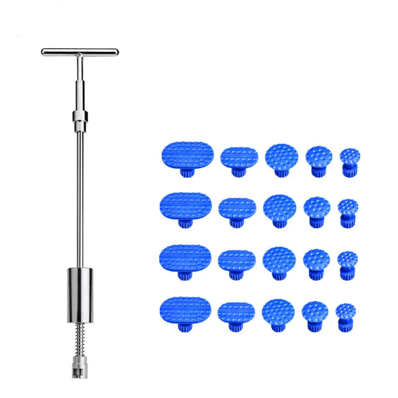Инструменты, инструмент для ремонта автомобиля, набор для удаления вмятин на автомобиле 2 в 1, скользящий молоток, обратный молоток, клейкие вкладки, всасывание CupsHo