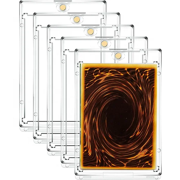 Magnetic Card holder 35 PT transparent transaction protective cover suitable for Card storage display Magnetic Card Holders
