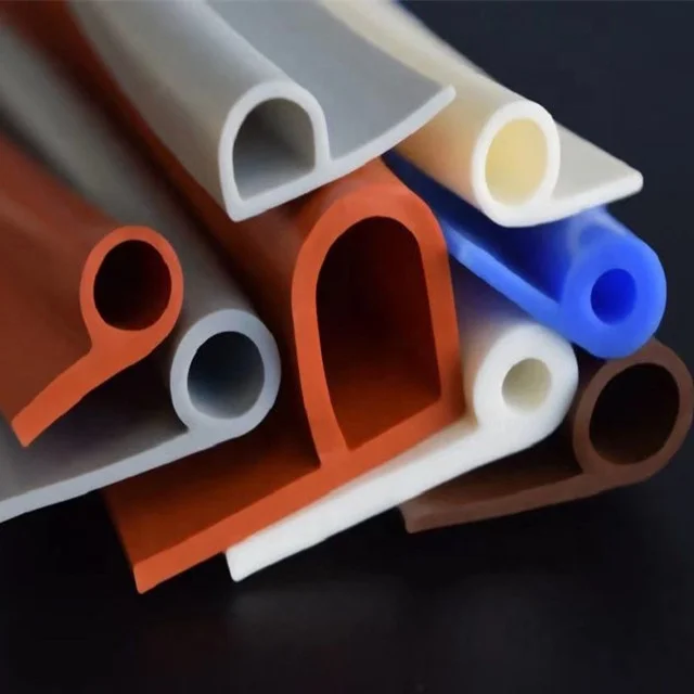 
 Силиконовые экструдированные профили/секции; Силиконовые секции «P» D «U»  