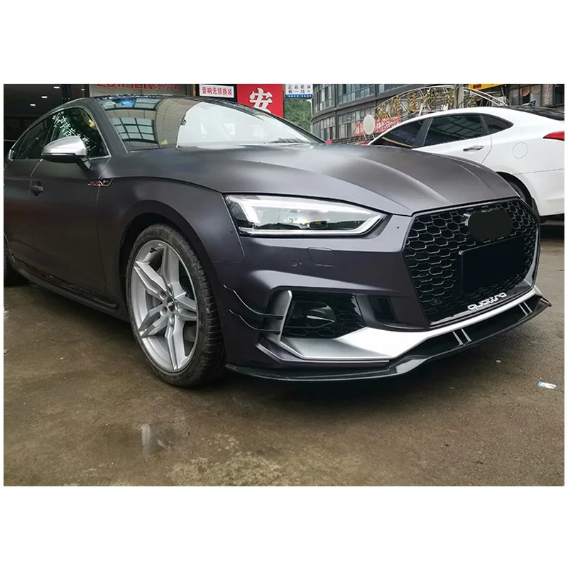 Задний диффузор RS5 для автомобильного бампера audi A5 S5 2017 2018 2019 2020