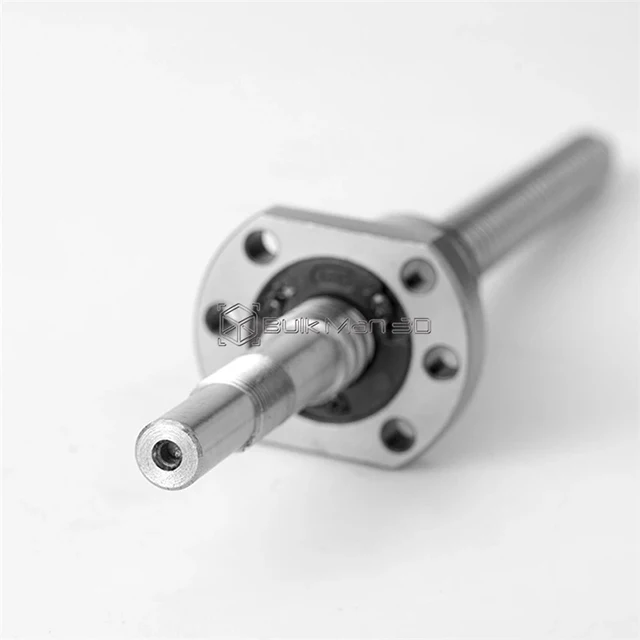 SFS1210 Ball Screw High Speed Quiet Transmission 1000~1561mm C7 Roller Ballscrew With Single Ball Nut