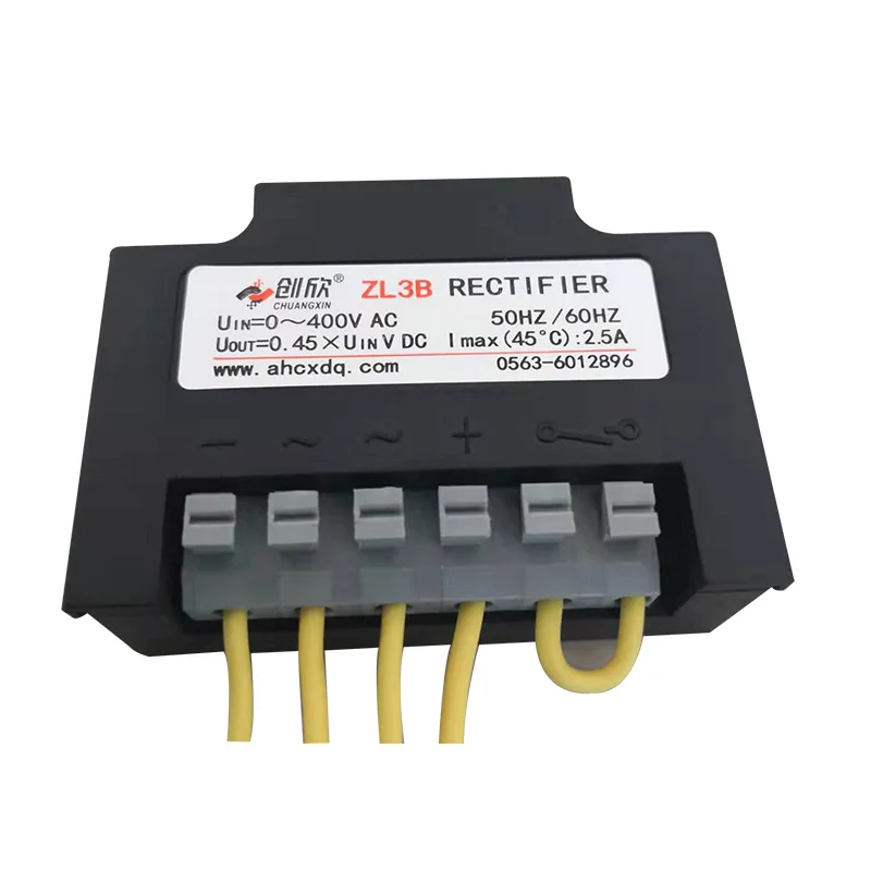 
Transform alternating current for electromagnetic brake work dc ac power supply by boil rectifier 