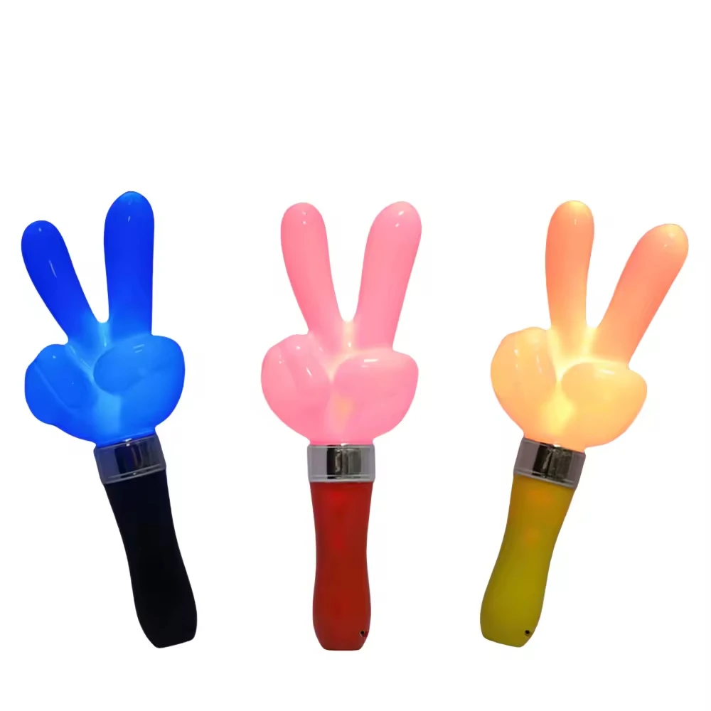 Glow stick Glow love flash five-pointed star stick sound maracas stick than heart activity custom logo wholesale