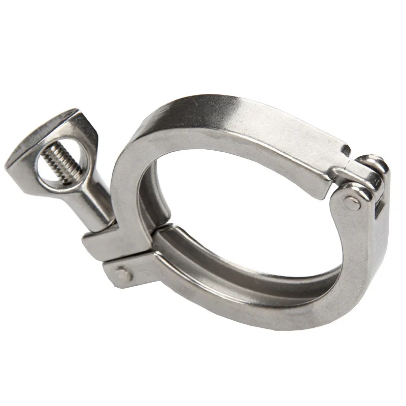 stainless steel triclover 13mhh pin hinged ss304 weld sanitary tri ferrule clamp manufacturers