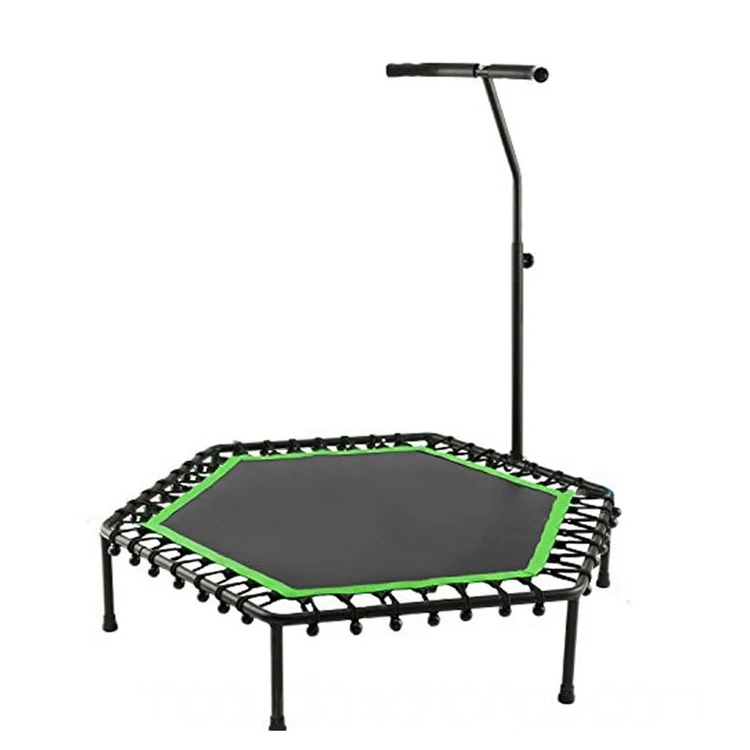 Promotional hexagon mini pro trampoline for fitness