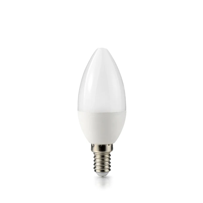 LED Candle lamp C37 E14 bulb 5W