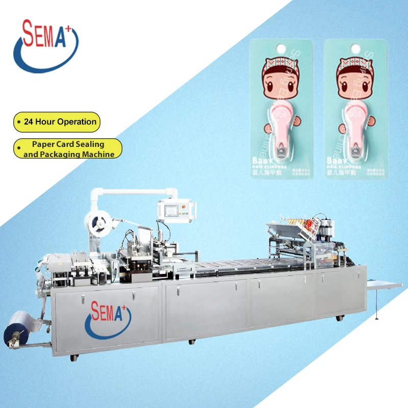 High Quality Automatic USB cable  u disk Packing Line Blister Paper Card Packing Machine