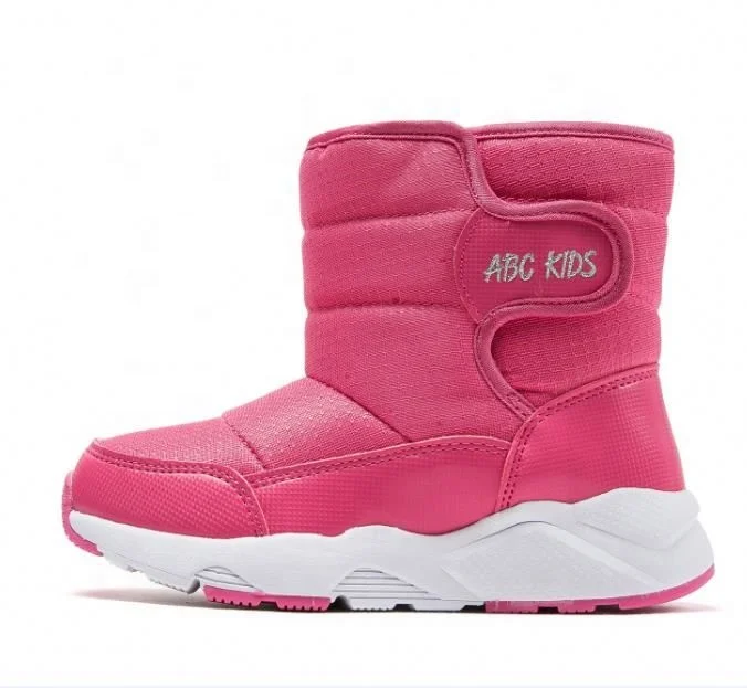 
Fashion Cute TPR Sole Shoes Outdoor Winter Boots For Kids Girl 