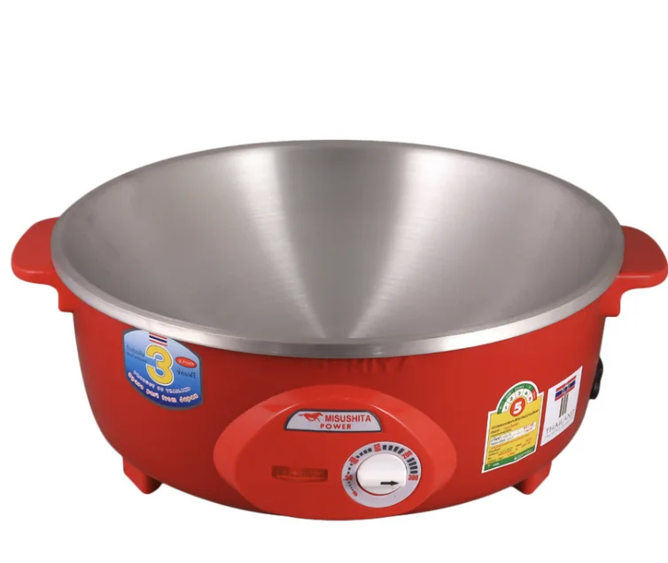 Misushita Electric Frying Pan SGP-141  Multi Color Frying Pan Cover Auto Multipurpose Deep Fryer Electric