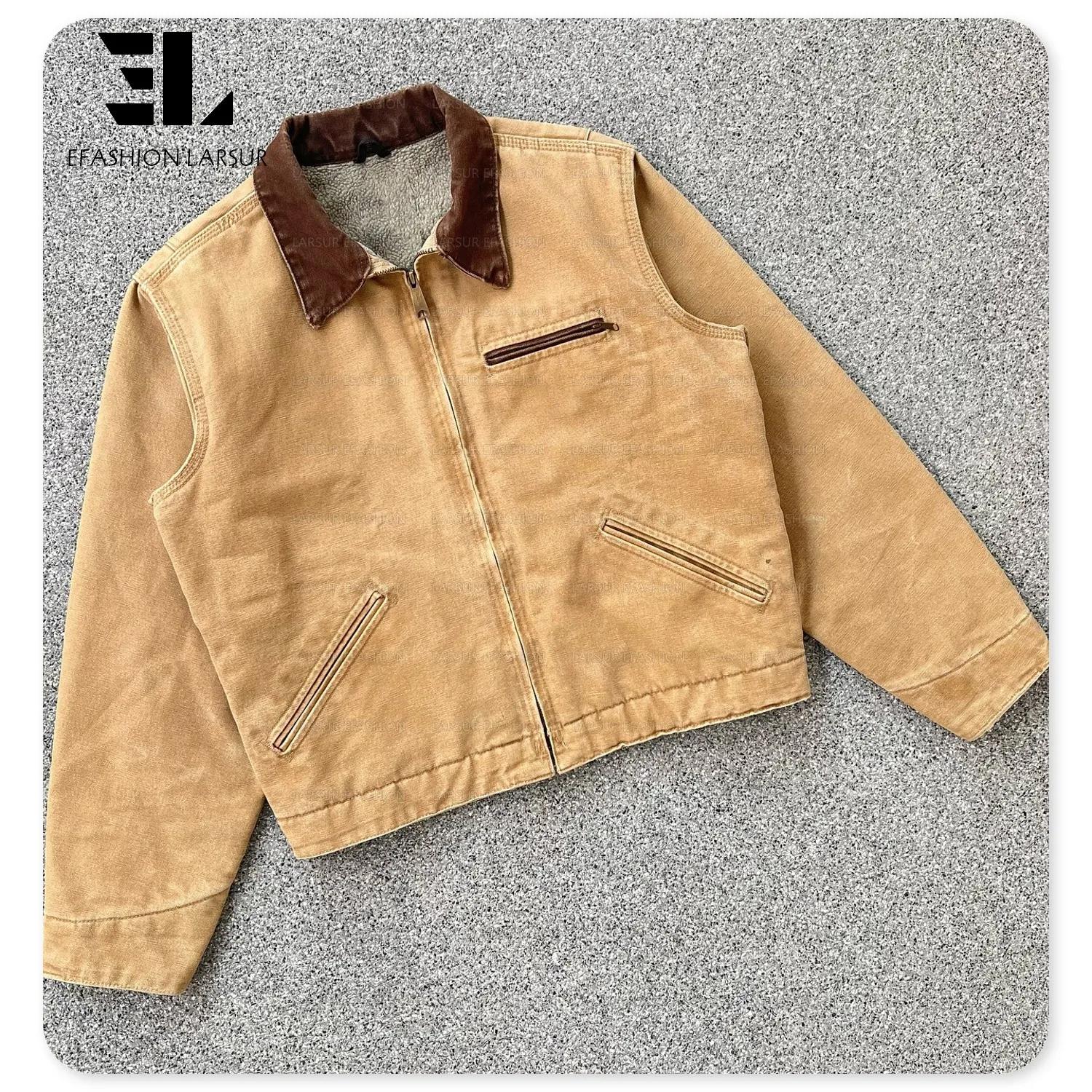 Куртка из плотной ткани