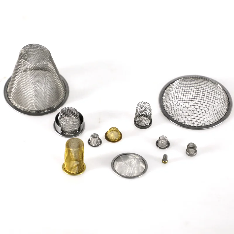 Dome Shape Stainless Steel Material Metal Wire Mesh Tap water Air Filter Cap
