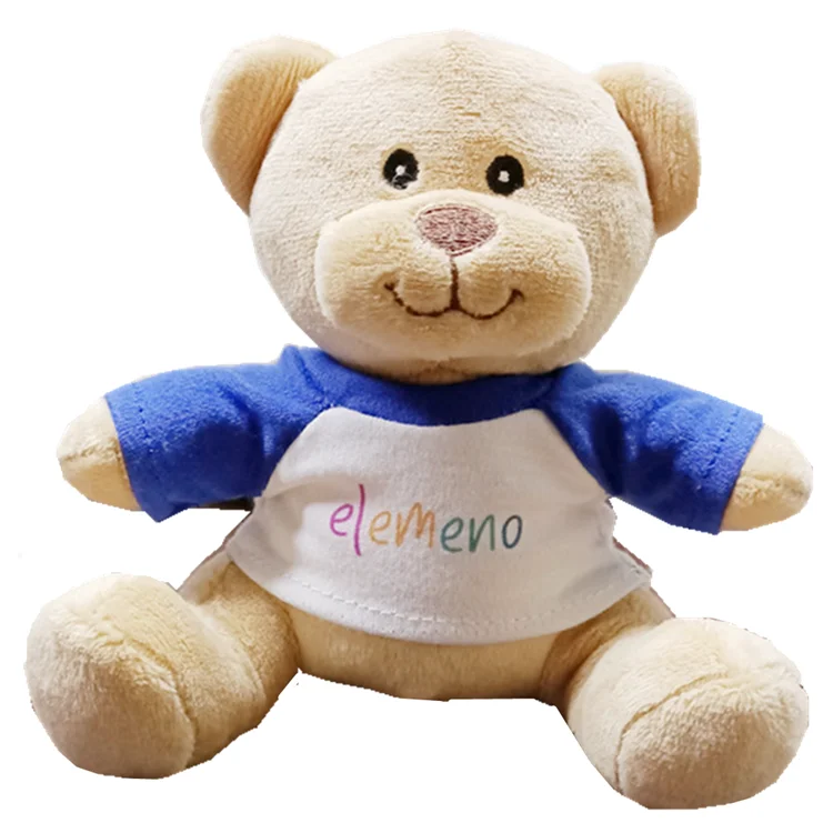 Latest wholesale high quality plush bear plush 15cm/20cm/25cm  plush bear w/T-shirt